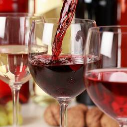 Fototapeta jedzenie napój winogrono szkło alkohol