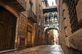 Naklejka miejski barcelona architektura