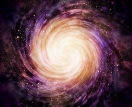 Plakat spirala niebo widok świat
