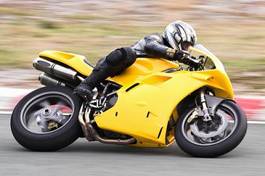 Obraz na płótnie motocykl wyścig sport