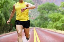 Fotoroleta fitness jogging zdrowy lekkoatletka