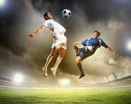 Obraz na płótnie sztorm piłka nożna lekkoatletka piłka