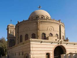 Obraz na płótnie kościół egipt widok chrześcijaństwo