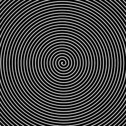 Obraz na płótnie fala spirala abstrakcja geometrycznej
