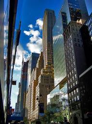 Obraz na płótnie architektura ulica drapacz york budynek