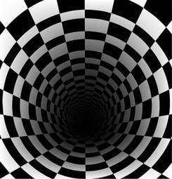 Fotoroleta perspektywa wyścig spirala