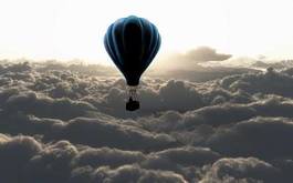 Fotoroleta lato transport sport niebo balon
