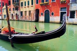 Fotoroleta włoski widok gondola transport