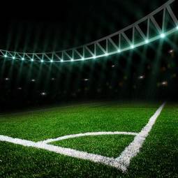 Obraz na płótnie piłka nożna sport pole niebo