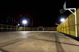 Obraz na płótnie sportowy miasto ulica noc