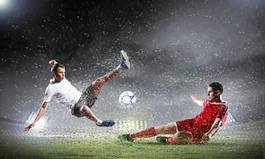 Obraz na płótnie sztorm piłka pole piłka nożna