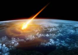 Plakat kometa kosmos planeta meteoryt