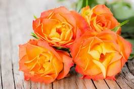 Naklejka miłość kwiat bukiet koncepcja rose