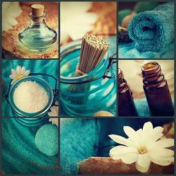 Naklejka świeży kosmetyk aromaterapia