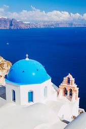 Obraz na płótnie grecja wyspa plaża santorini egzotyczny