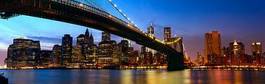 Fototapeta ameryka panorama panoramiczny brooklyn zmierzch