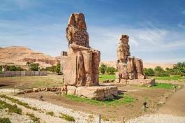 Naklejka świątynia egipt pustynia sztuka
