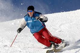 Fototapeta sport sporty zimowe fitness narciarski