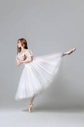 Fotoroleta balet ćwiczenie tancerz baletnica
