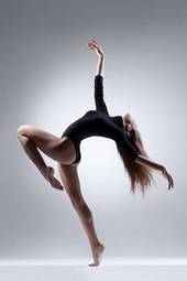 Fotoroleta taniec kobieta ćwiczenie