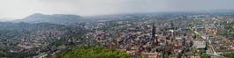 Fotoroleta miasto panorama tum schwarzwald gród