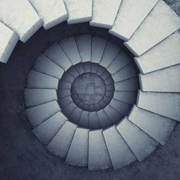 Fotoroleta sztuka wzór spirala