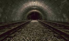 Fotoroleta droga tunel nowoczesny