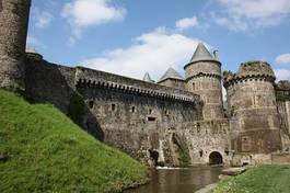 Fototapeta architektura miasto zamek woda twierdza