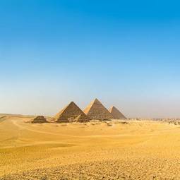 Fotoroleta lato piramida afryka