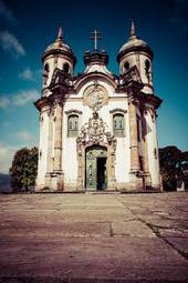 Fotoroleta piękny brazylia świat antyczny kościół