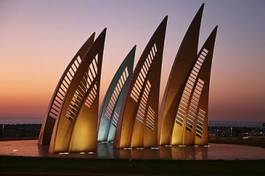 Fotoroleta jasny izrael sundown pomnik