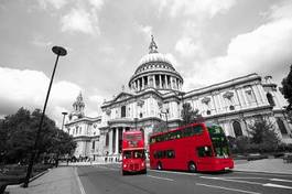 Fototapeta autobus europa londyn