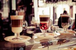 Obraz na płótnie mokka kubek kawiarnia napój