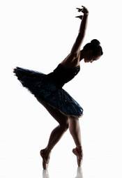 Obraz na płótnie ładny balet ćwiczenie piękny