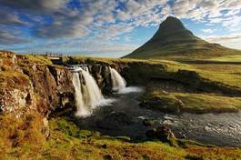 Fotoroleta islandzki lato piękny