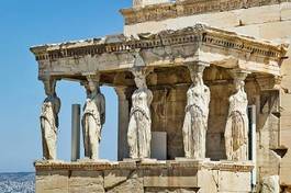 Naklejka stary świątynia ateny grecja