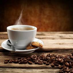 Obraz na płótnie expresso kawiarnia mokka mleko