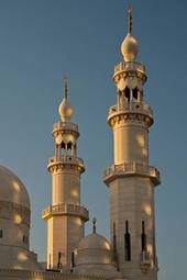 Obraz na płótnie wschód niebo meczet