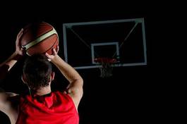 Fotoroleta ćwiczenie koszykówka sport