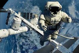 Obraz na płótnie astronauta