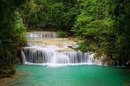 Naklejka ruch natura woda tajlandia tropikalny