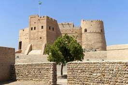 Obraz na płótnie zmierzch arabski antyczny zamek wschód