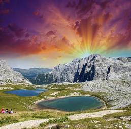 Fototapeta góra austria piękny europa alpy