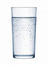 Plakat jedzenie woda napój świeży musujące