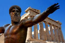 Fotoroleta statua sztuka grecja ateny