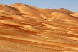 Naklejka wydma kobieta pustynia
