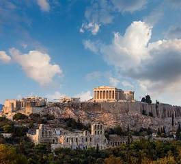 Fototapeta europa grecja niebo statua