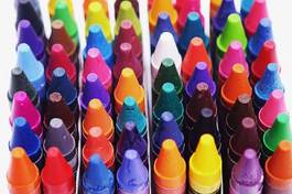 Naklejka sztuka dzieci tęcza kolor