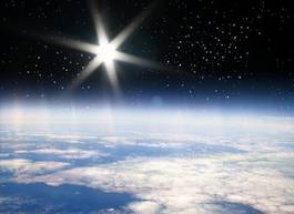 Fotoroleta natura gwiazda słońce wszechświat glob