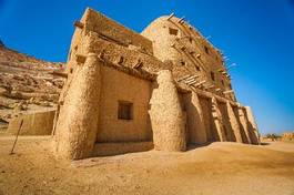 Fotoroleta oaza egipt pustynia świątynia architektura